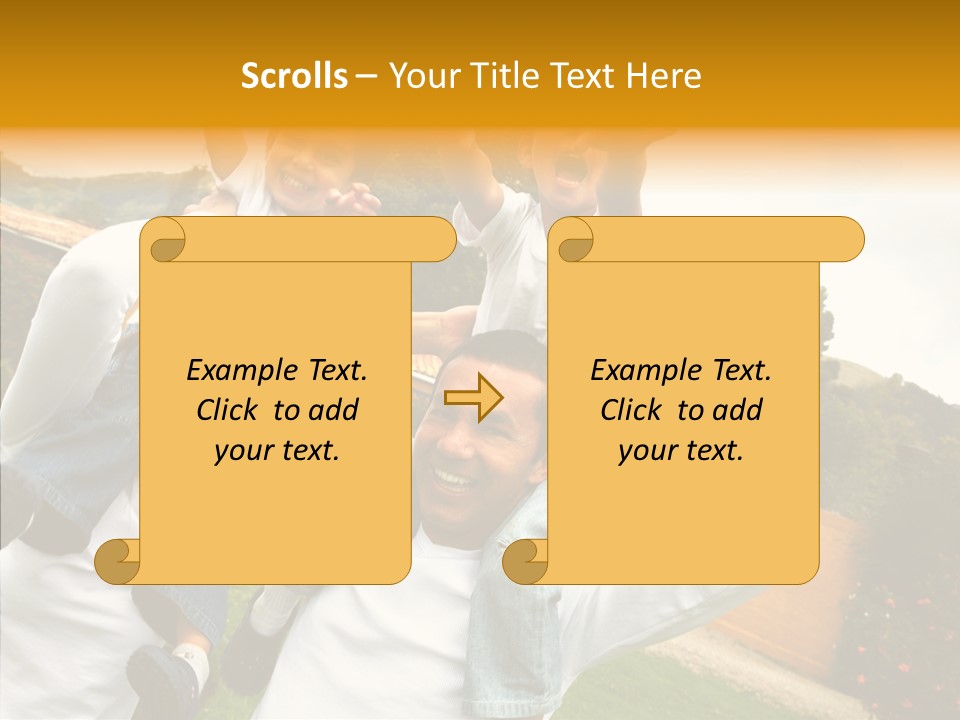 Young Fun Happy PowerPoint Template