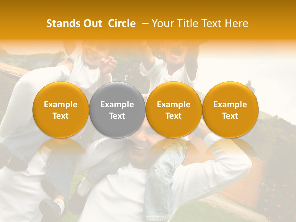 Young Fun Happy PowerPoint Template