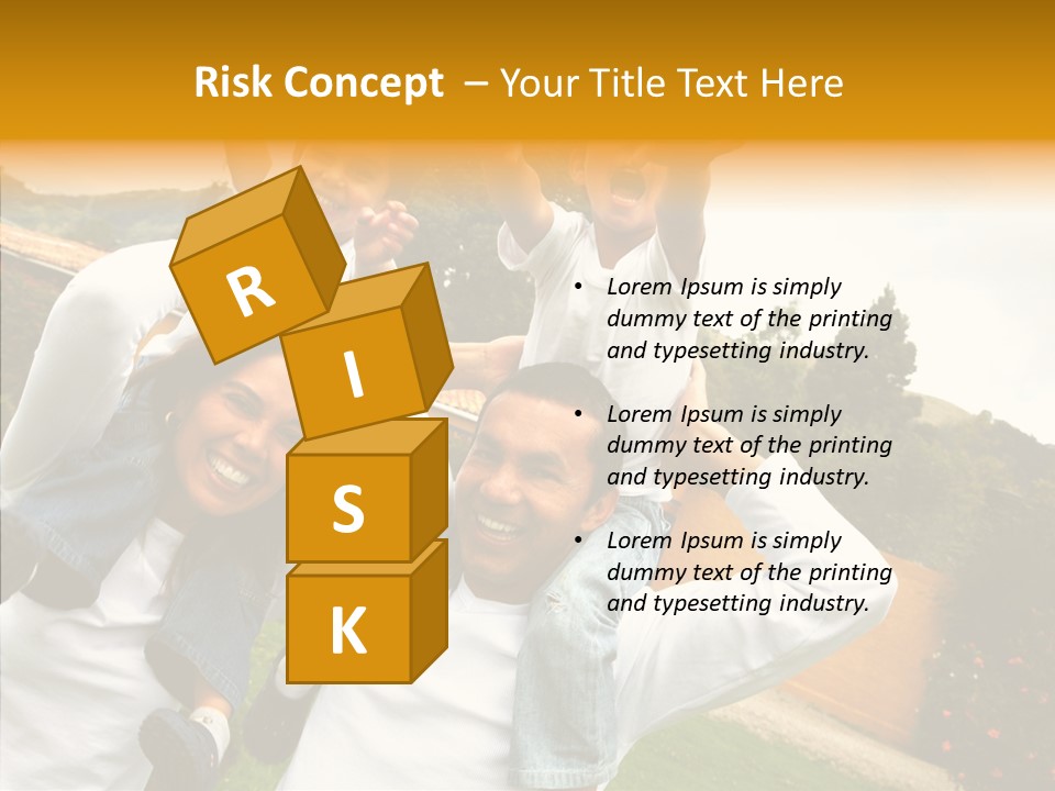 Young Fun Happy PowerPoint Template