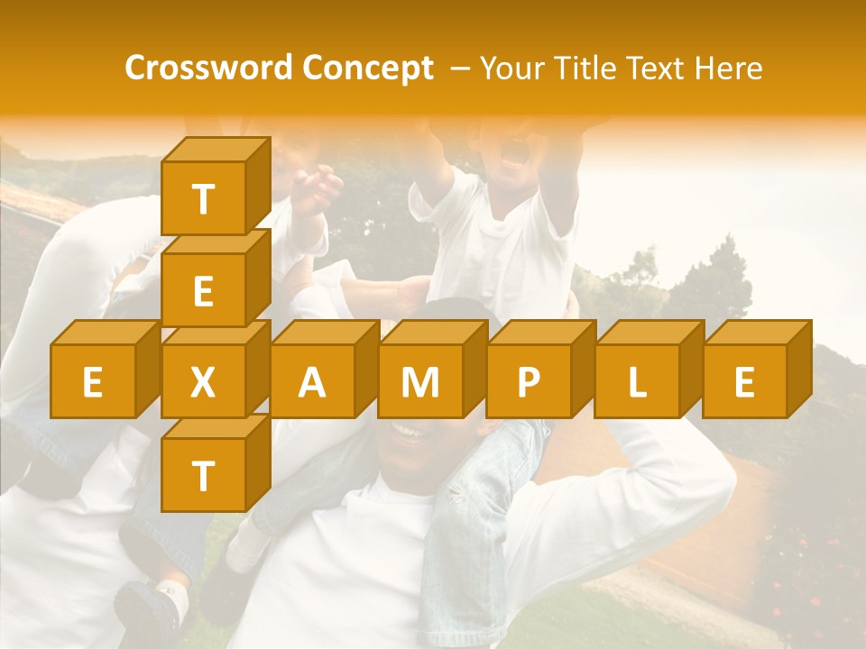 Young Fun Happy PowerPoint Template