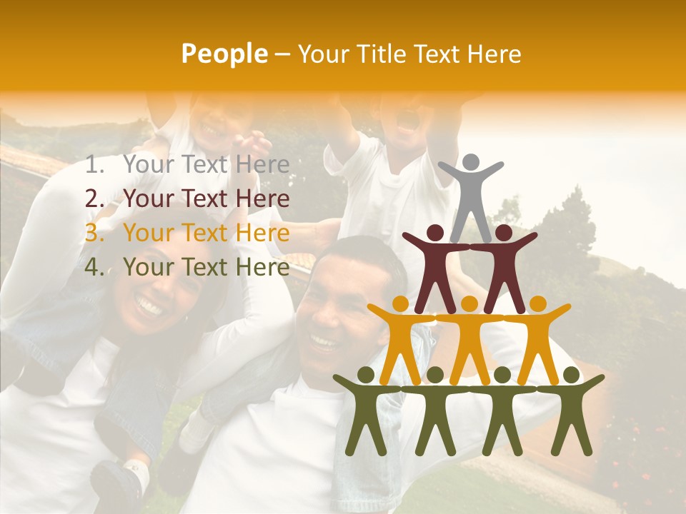 Young Fun Happy PowerPoint Template