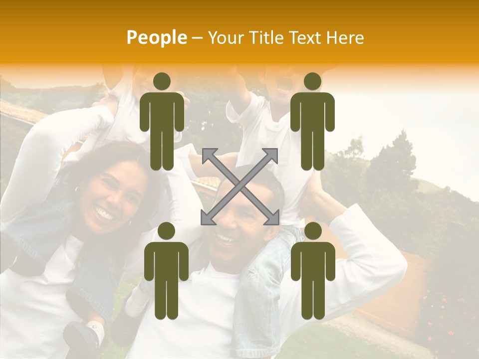 Young Fun Happy PowerPoint Template