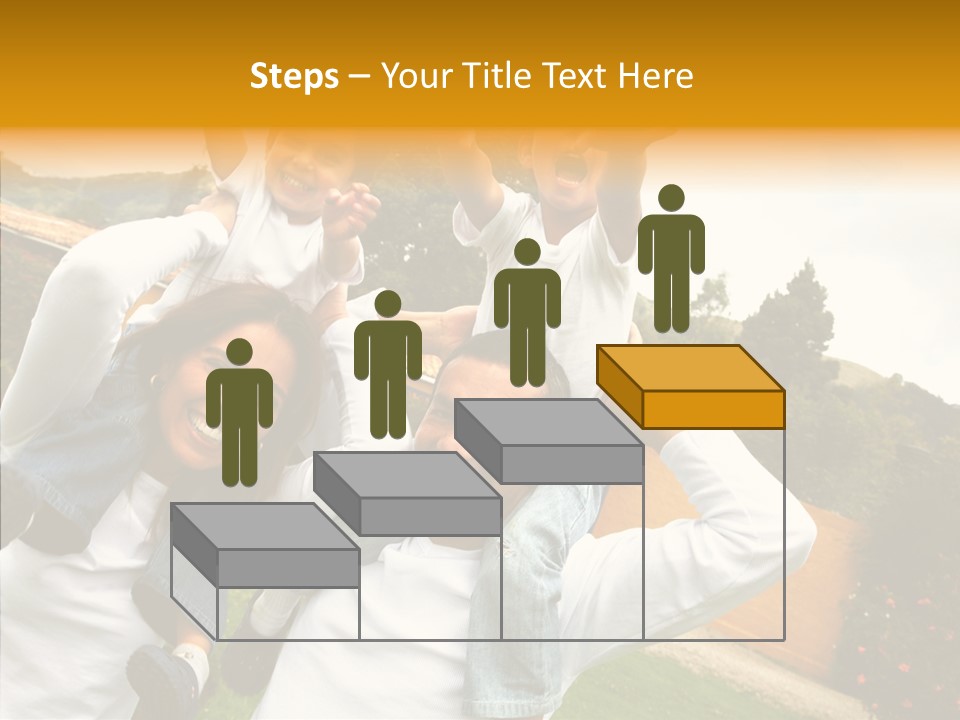 Young Fun Happy PowerPoint Template