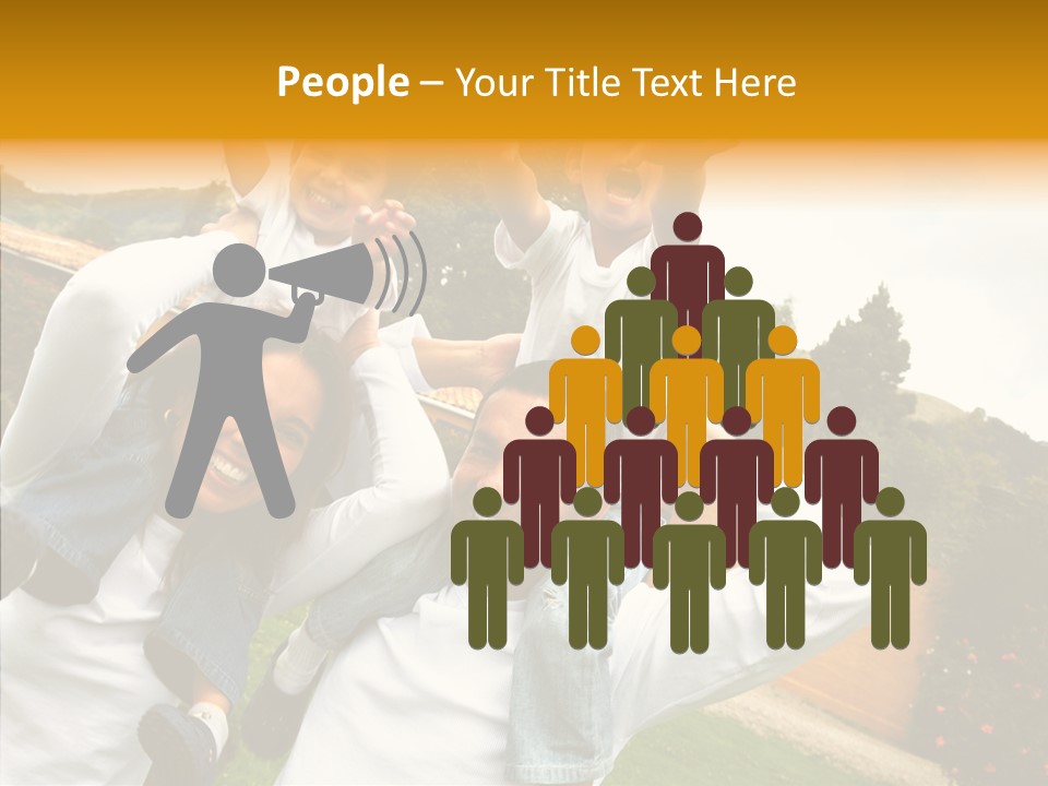 Young Fun Happy PowerPoint Template