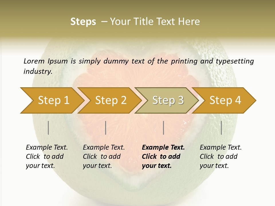 Background Sweet Whole PowerPoint Template
