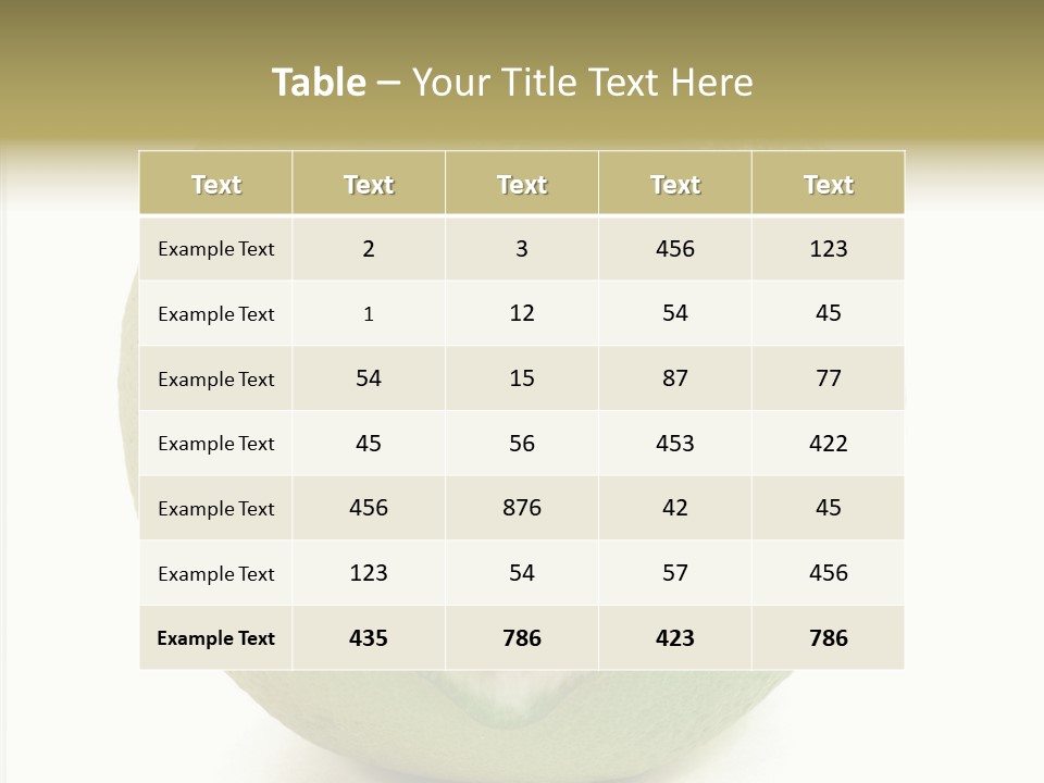 Background Sweet Whole PowerPoint Template