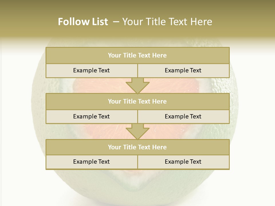 Background Sweet Whole PowerPoint Template