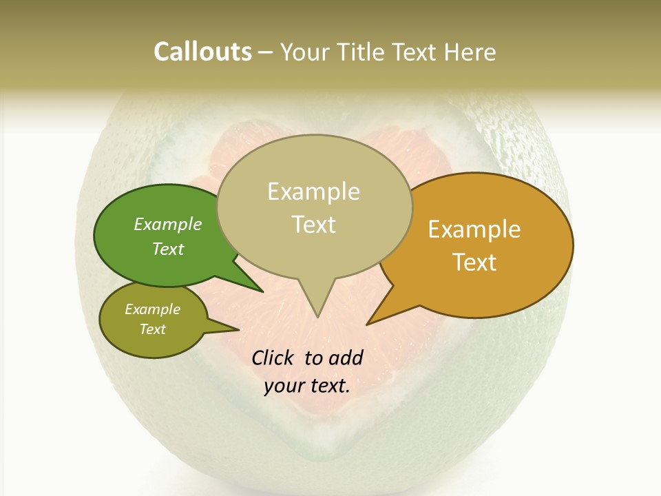 Background Sweet Whole PowerPoint Template