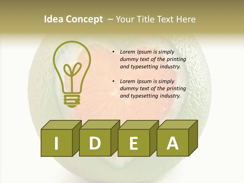 Background Sweet Whole PowerPoint Template