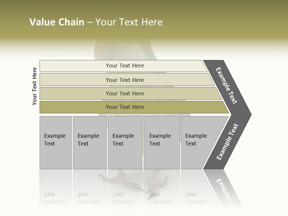 Animal Bird Green PowerPoint Template