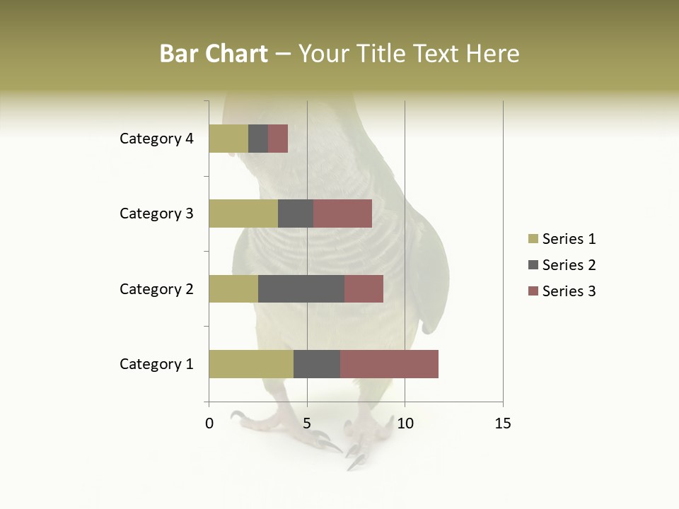Animal Bird Green PowerPoint Template