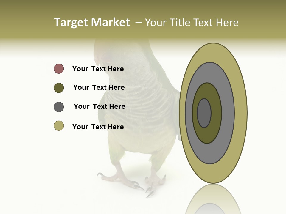 Animal Bird Green PowerPoint Template