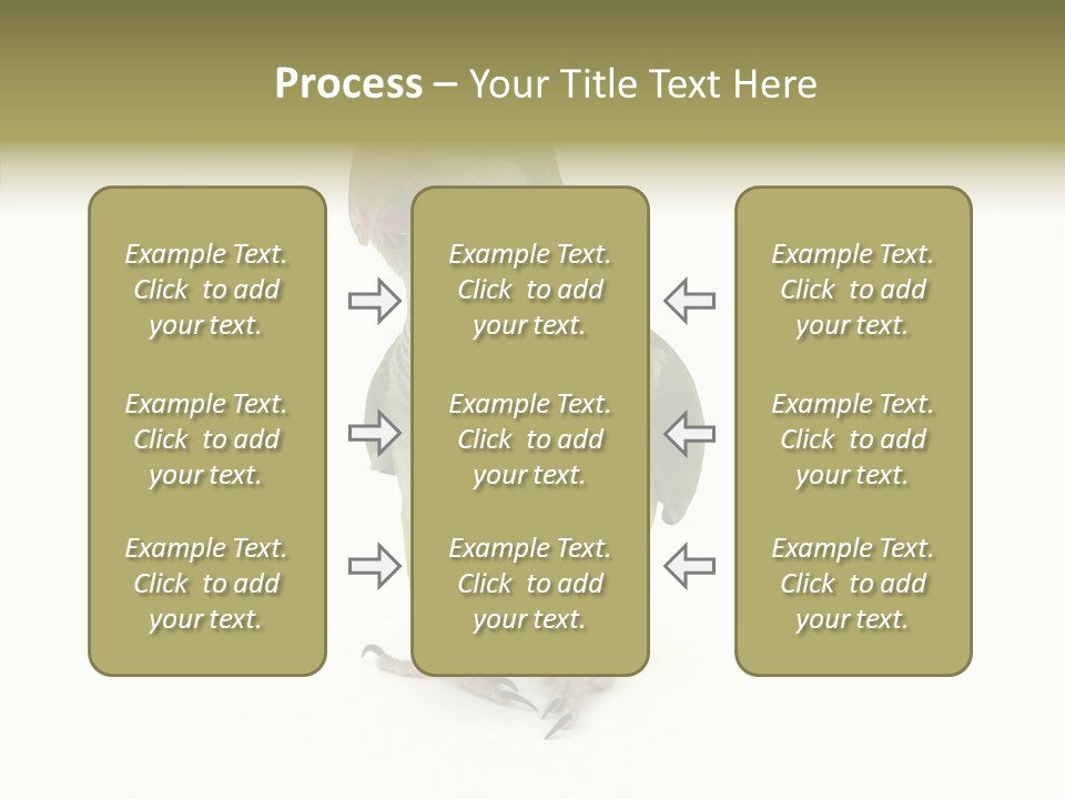 Animal Bird Green PowerPoint Template