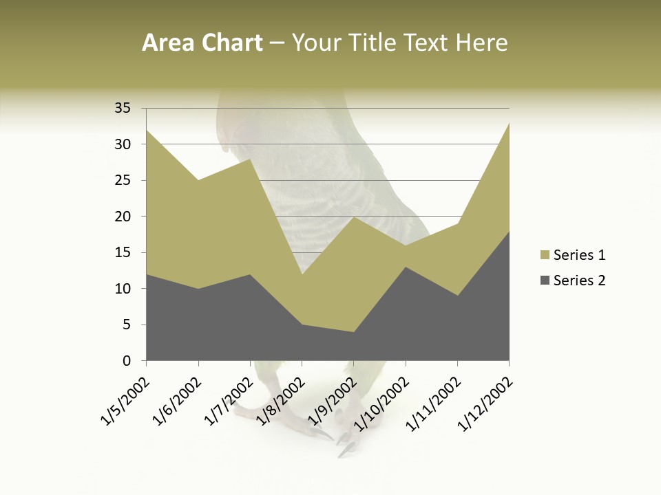 Animal Bird Green PowerPoint Template