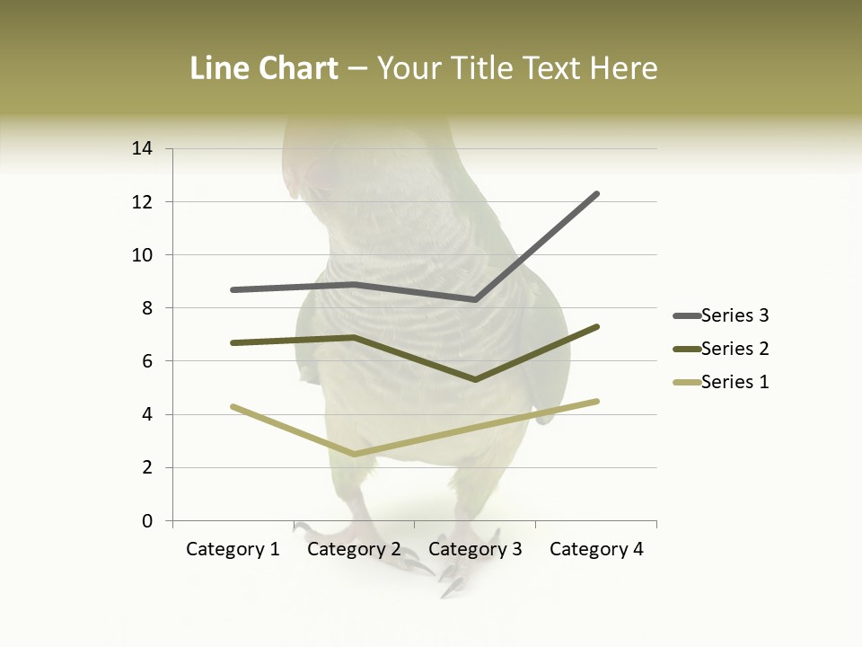 Animal Bird Green PowerPoint Template