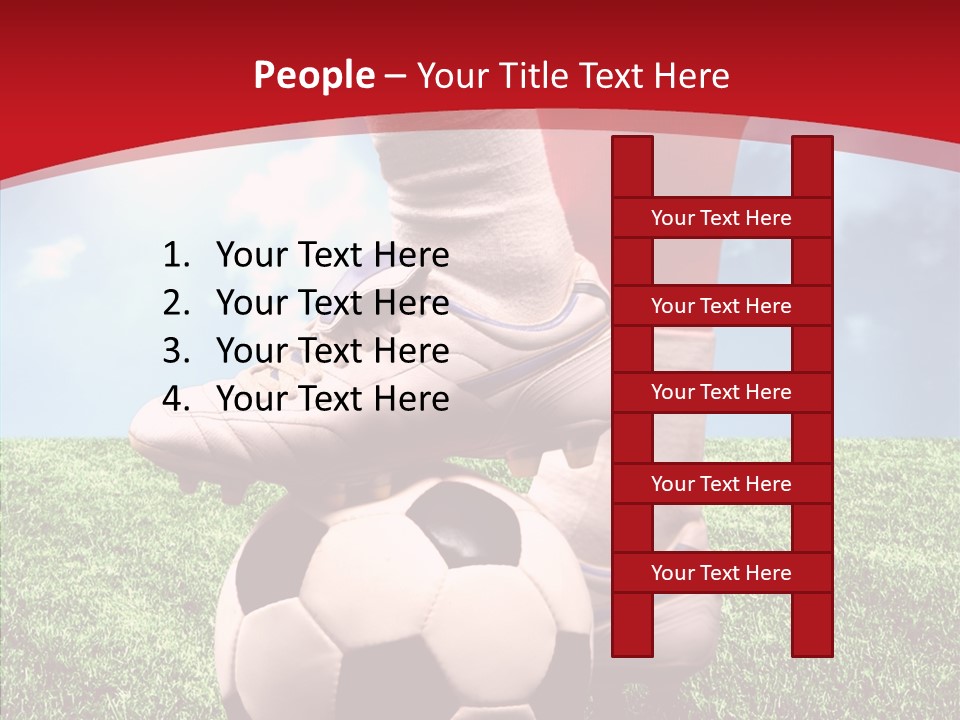 Toon People Character PowerPoint Template