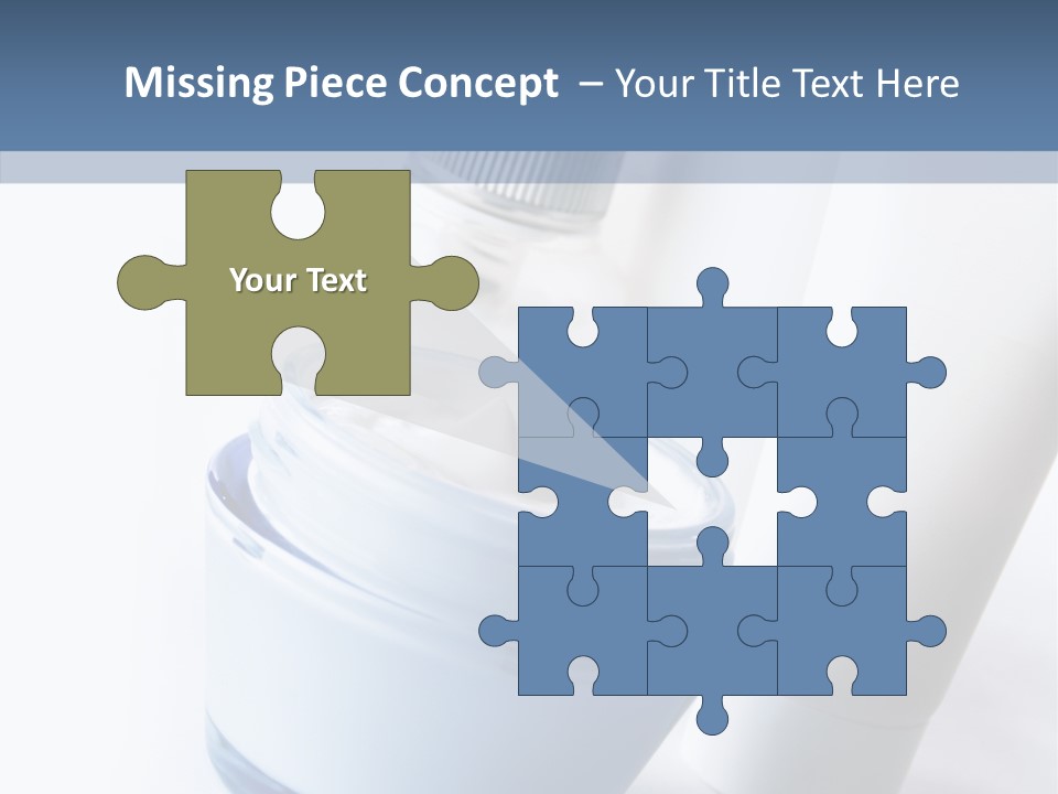 Still Mask Suntan PowerPoint Template