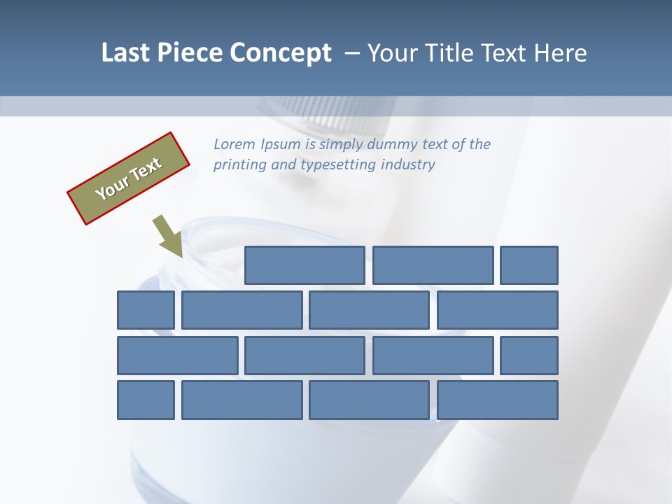 Still Mask Suntan PowerPoint Template