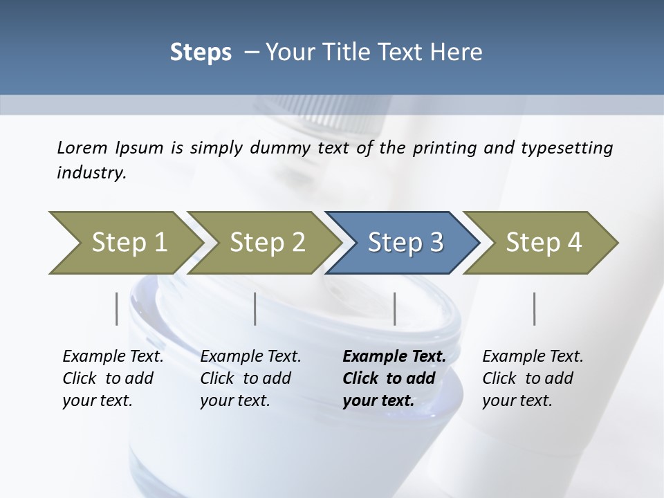 Still Mask Suntan PowerPoint Template