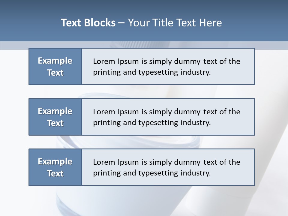 Still Mask Suntan PowerPoint Template
