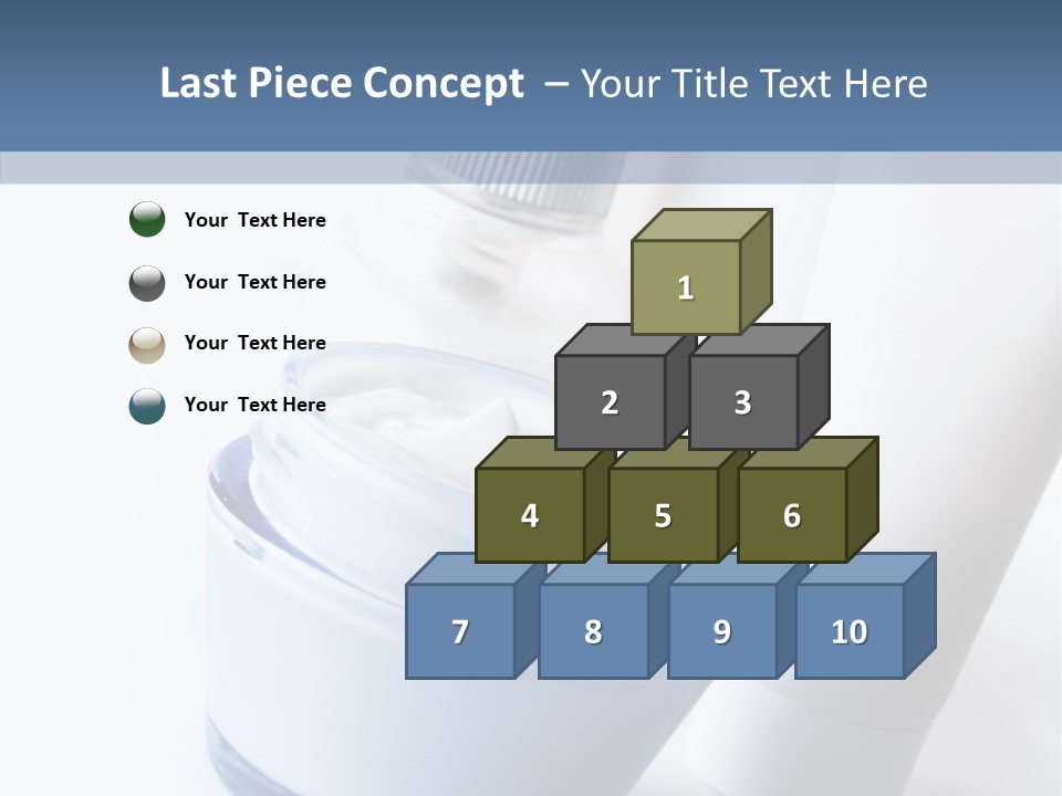 Still Mask Suntan PowerPoint Template