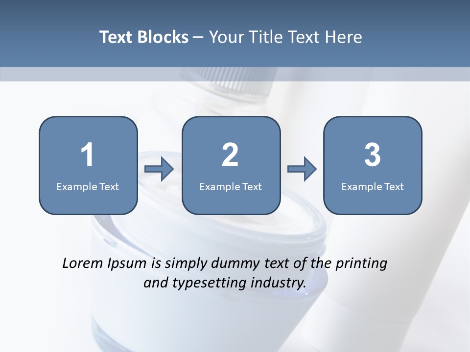 Still Mask Suntan PowerPoint Template