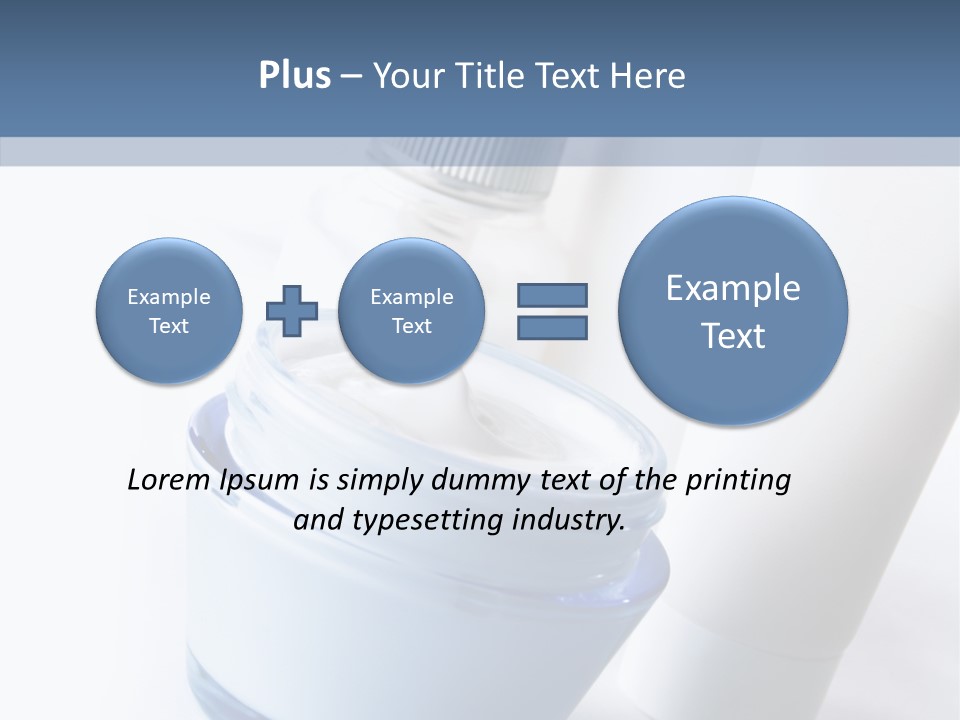 Still Mask Suntan PowerPoint Template