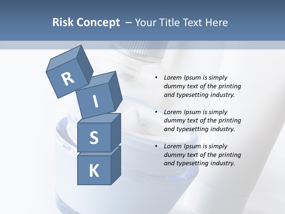 Still Mask Suntan PowerPoint Template