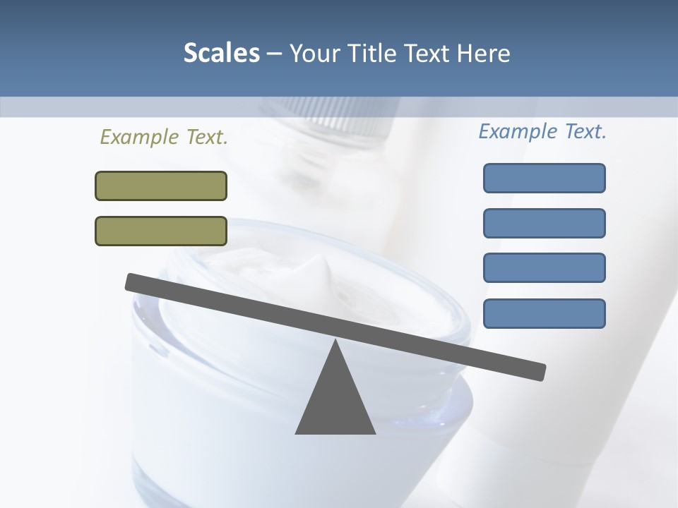 Still Mask Suntan PowerPoint Template