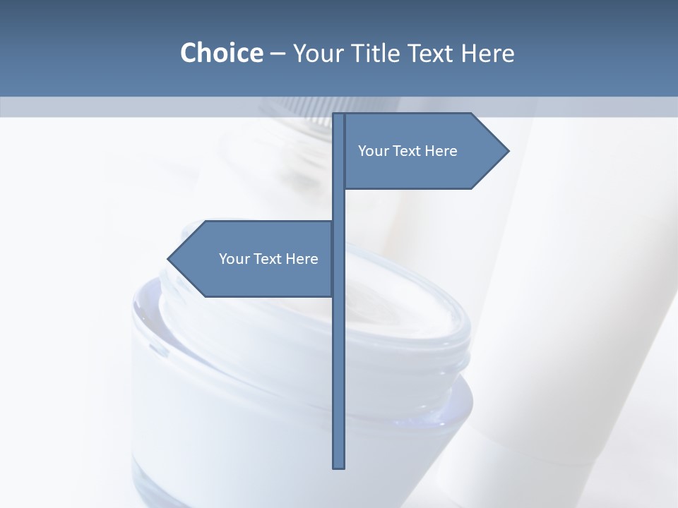 Still Mask Suntan PowerPoint Template