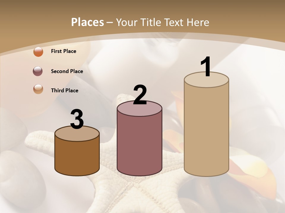 Stones Essences Orchid PowerPoint Template