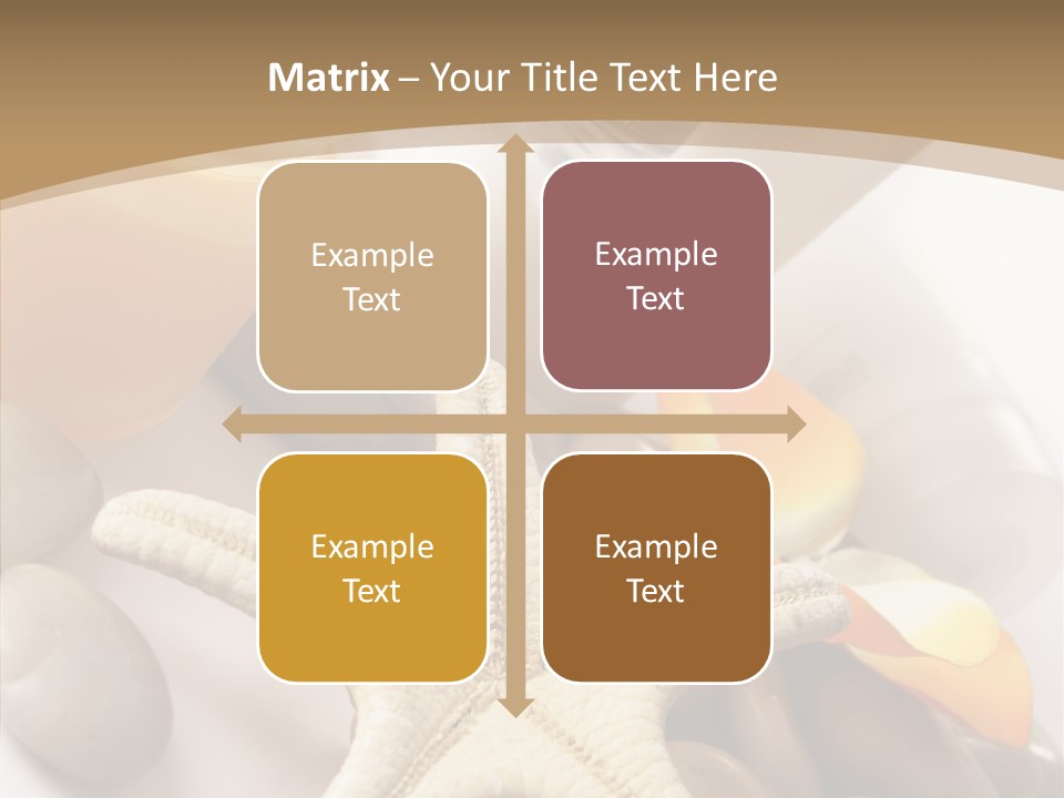 Stones Essences Orchid PowerPoint Template