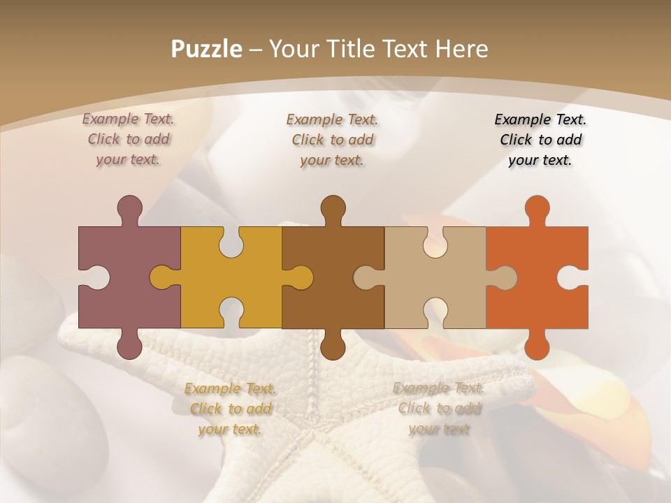 Stones Essences Orchid PowerPoint Template