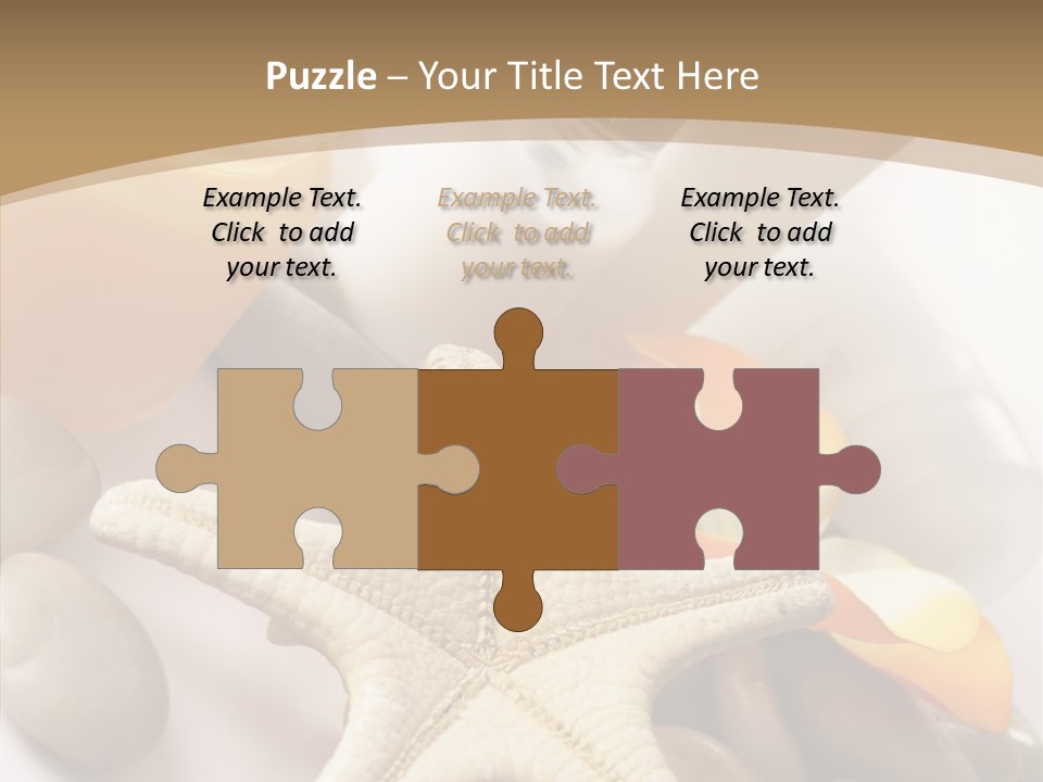 Stones Essences Orchid PowerPoint Template