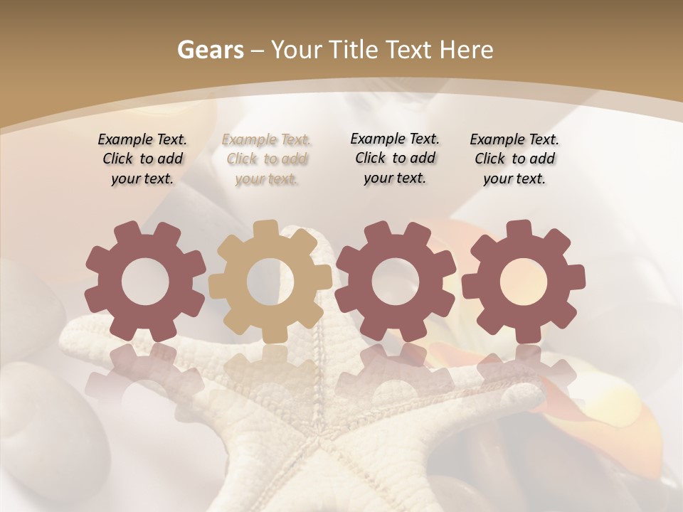 Stones Essences Orchid PowerPoint Template