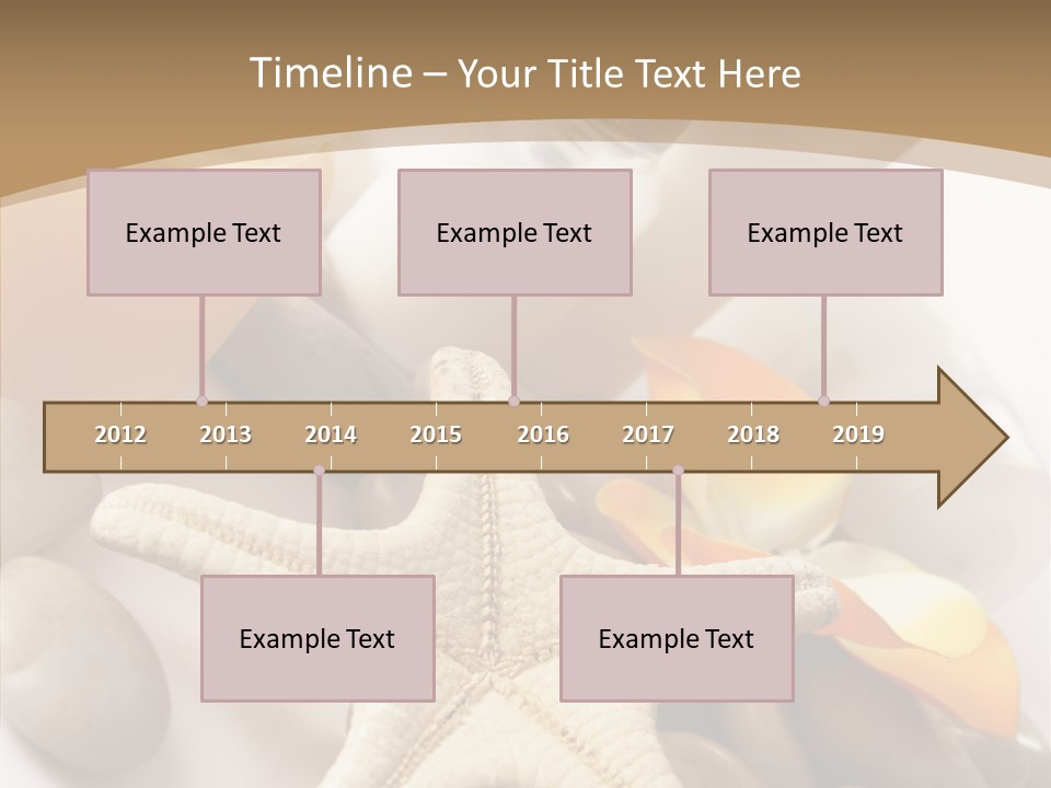 Stones Essences Orchid PowerPoint Template