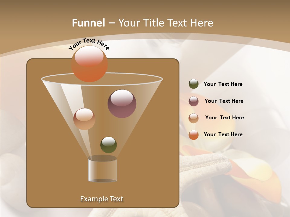 Stones Essences Orchid PowerPoint Template