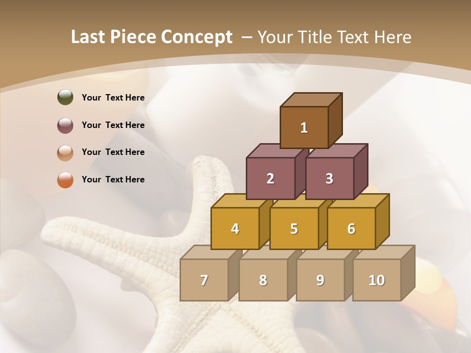 Stones Essences Orchid PowerPoint Template