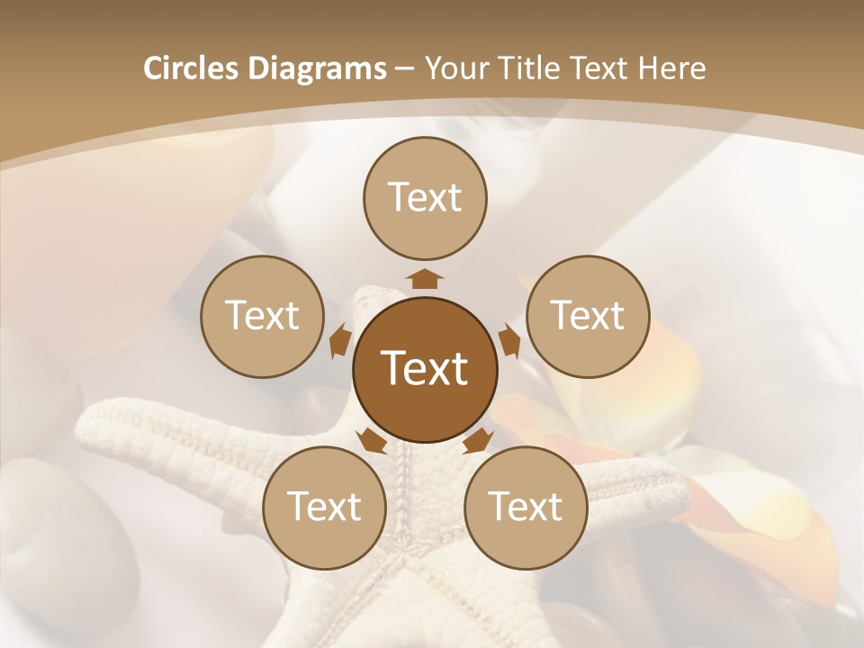 Stones Essences Orchid PowerPoint Template