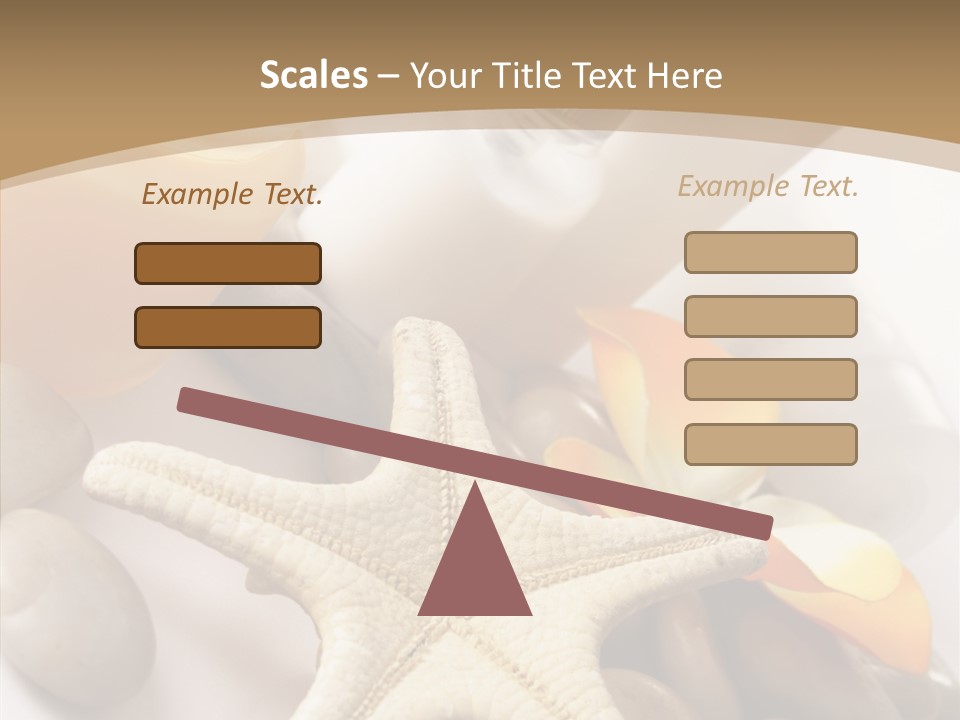 Stones Essences Orchid PowerPoint Template