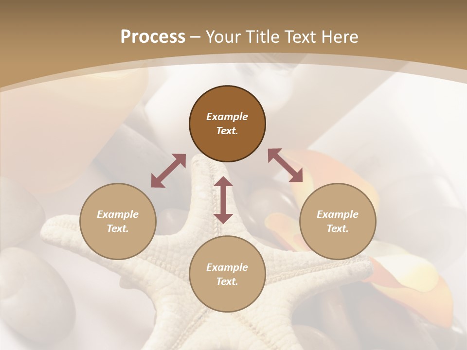 Stones Essences Orchid PowerPoint Template