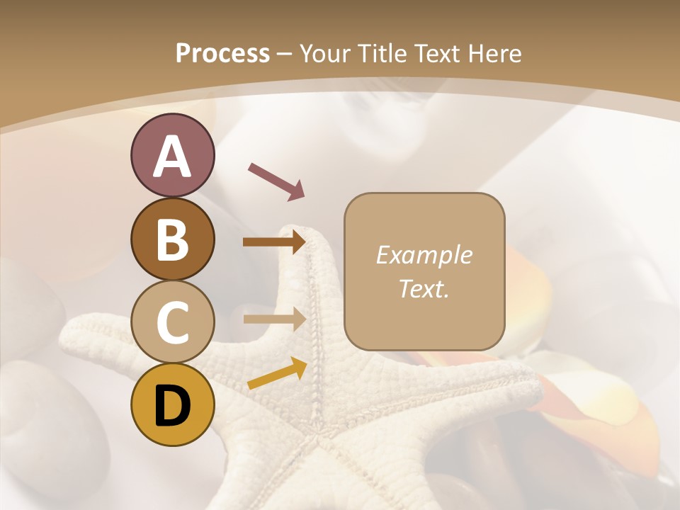 Stones Essences Orchid PowerPoint Template