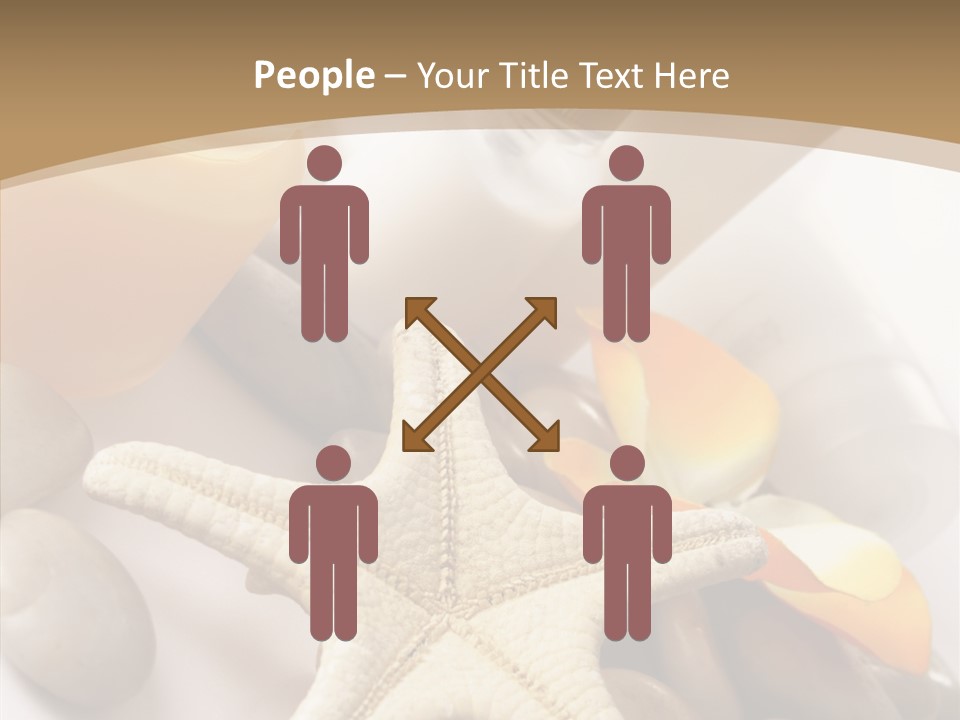 Stones Essences Orchid PowerPoint Template