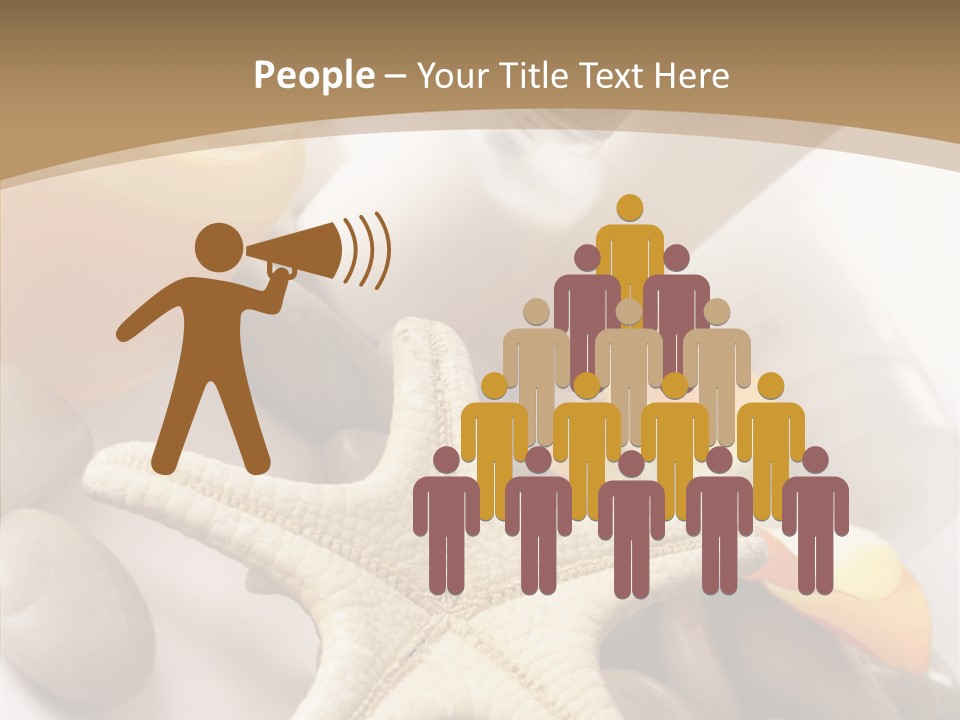 Stones Essences Orchid PowerPoint Template