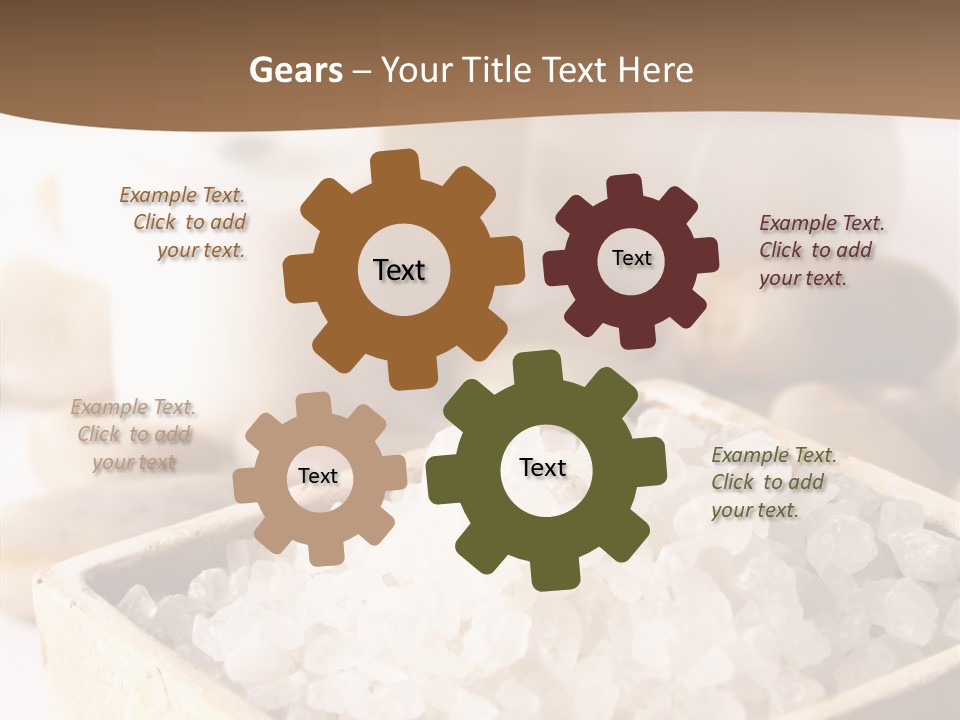 Massage Lotion Moisturizer PowerPoint Template