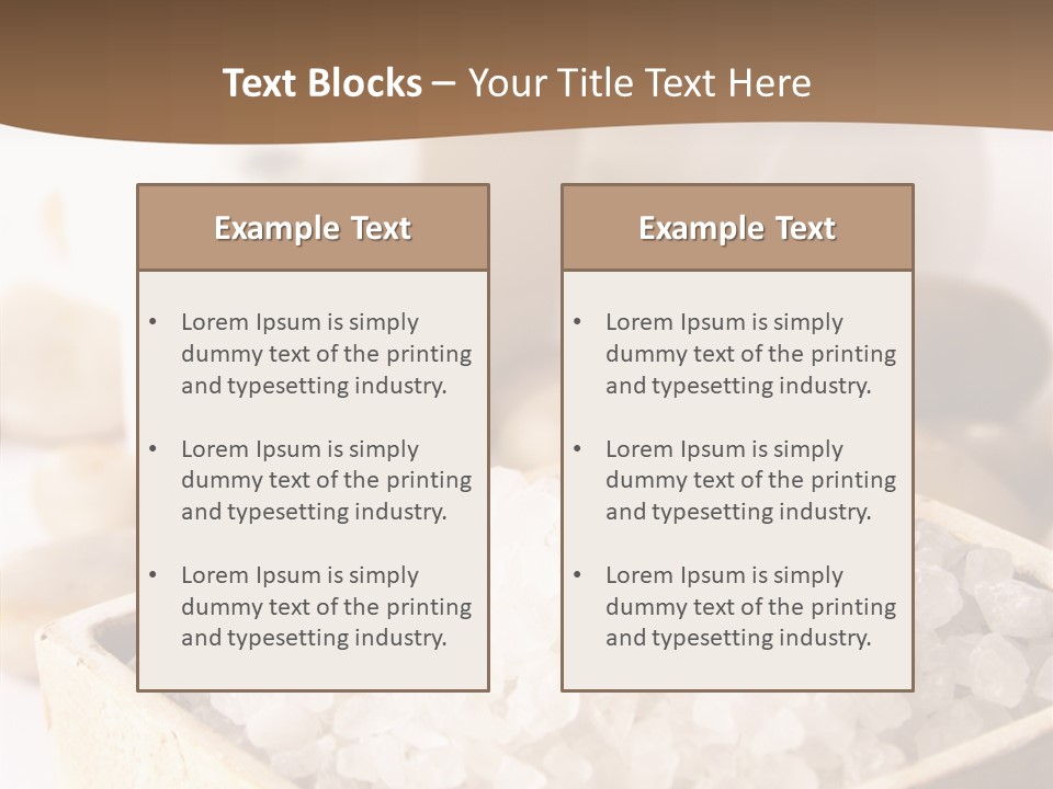 Massage Lotion Moisturizer PowerPoint Template