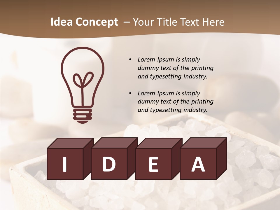 Massage Lotion Moisturizer PowerPoint Template