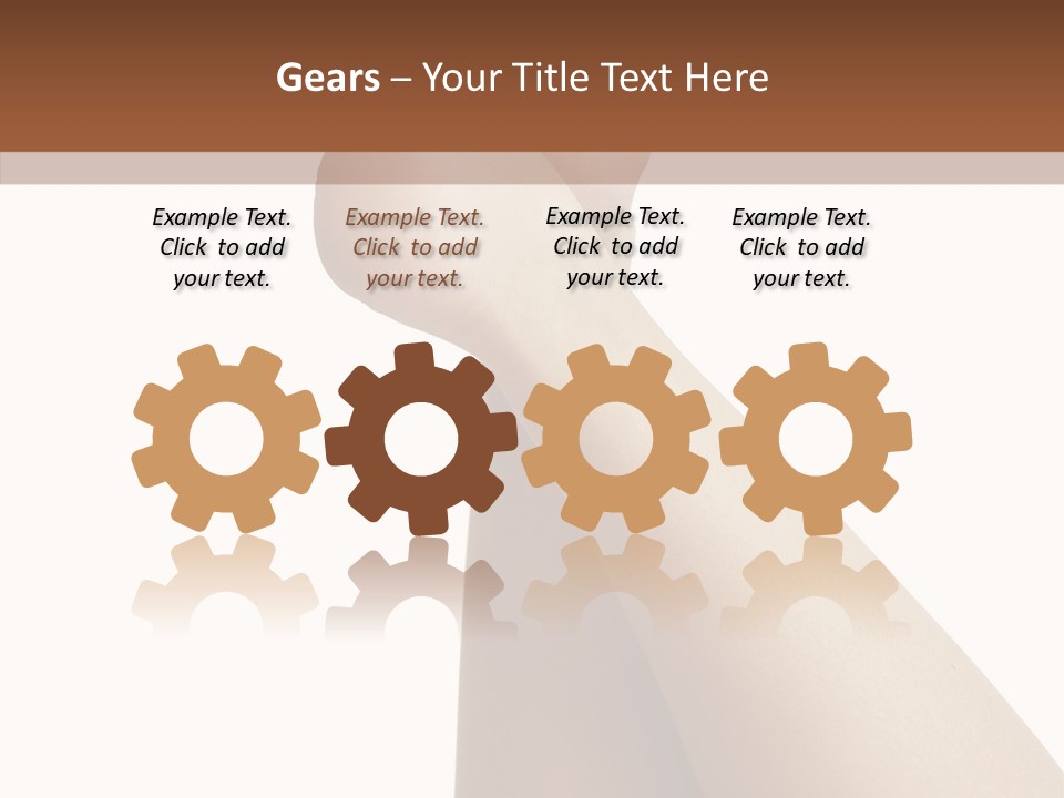 Body Refreshment Female PowerPoint Template