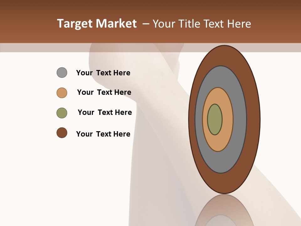 Body Refreshment Female PowerPoint Template