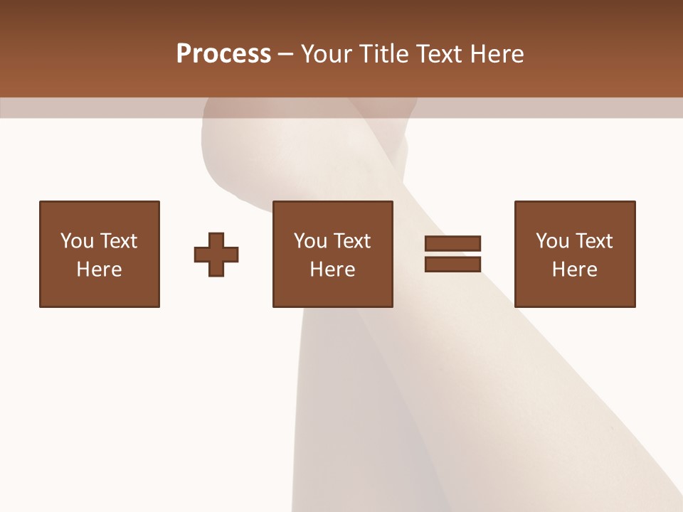 Body Refreshment Female PowerPoint Template
